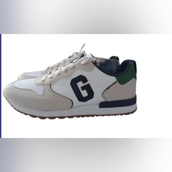 Guess Other - GUESS Men's White and Green Sneakers